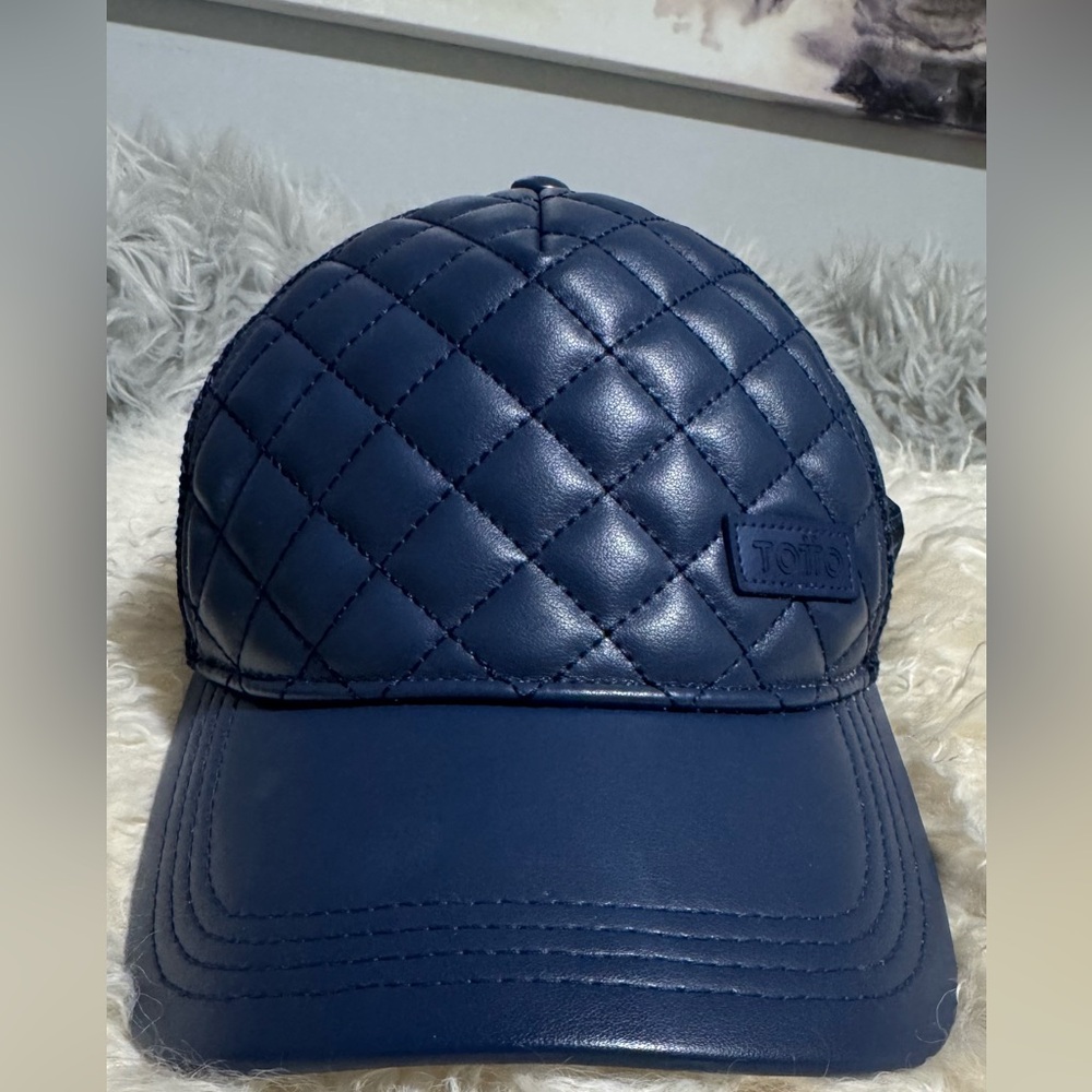 Padyng Men's Trucker Cap Totto baseball Hat navy blue